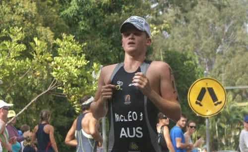 Rocky Rocket Brian McLeod is aiming for the hat-trick after taking the prize in 2009 at the Agnes Water Triathlon. Rocky Rocket Brian McLeod is aiming for the hat-trick after taking the prize in 2009 at the Agnes Water Triathlon.